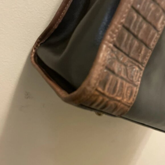 Vintage Brahmin Tuscan Collection Satchel GUC - Picture 10 of 12